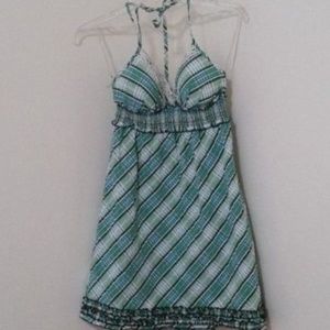 Heart Soul Women's V Neck Backless Dress S